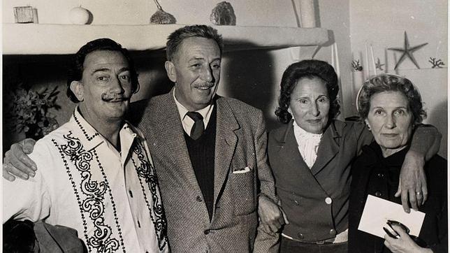dali y walt disney