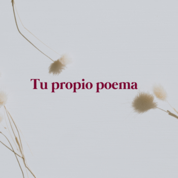 Tu propio poema